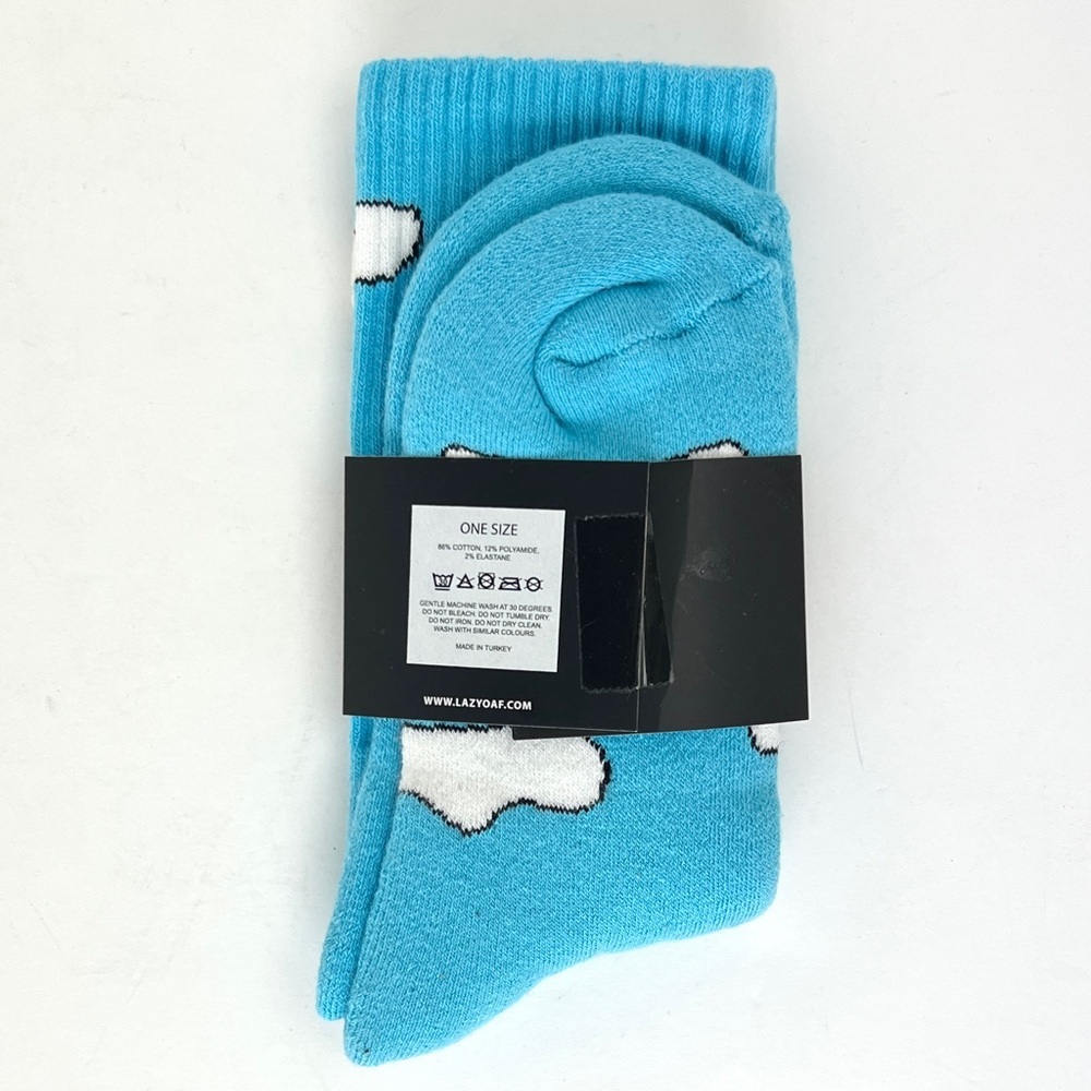 Lazy Oaf On Cloud Nine Socks - NWT sz One Size - Picture 5 of 6